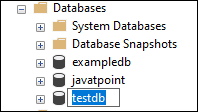 SQL Server RENAME Database
