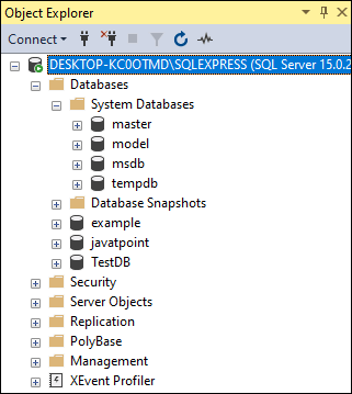 SQL Server Show/List Databases