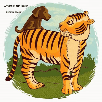 pet tiger in house