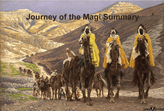 Journey of the Magi Summary