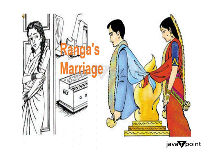 Ranga's Marriage Summary Class 11 English