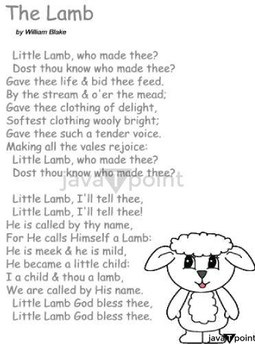 The Lamb Summary and Analysis