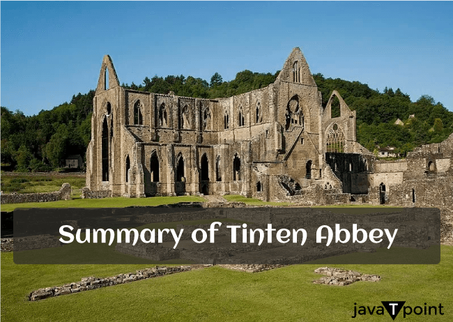 Tintern Abbey Summary By William Wordsworth