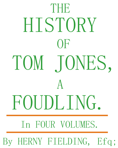 Tom Jones Summary