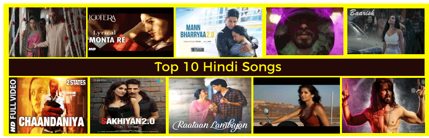 Top 10 Hindi Songs