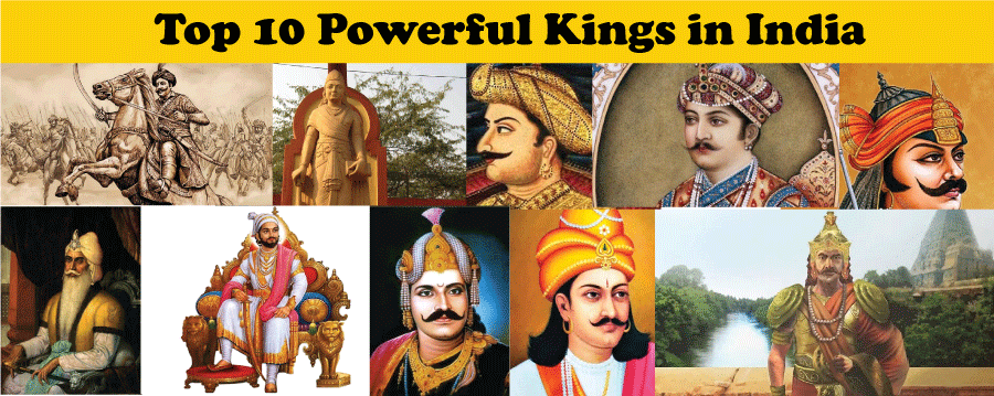 Top 10 Powerful Kings in India - Javatpoint