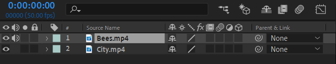 Managing Layers in After Effect