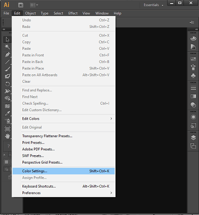 illustrator color settings download