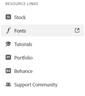 Fonts in Adobe XD