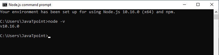 angular install node