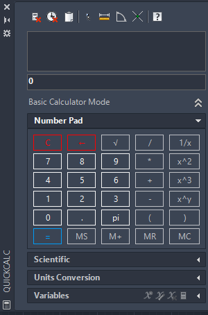 AutoCAD Calculator