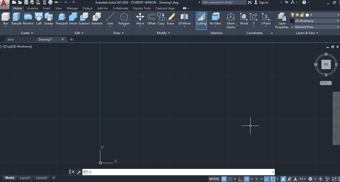 rotate view in viewport autocad 2018