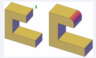 AutoCAD Fillet Edge and Chamfer in 3D