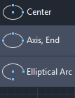 Icons of AutoCAD 2D Display