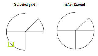 Trim and Extend in AutoCAD