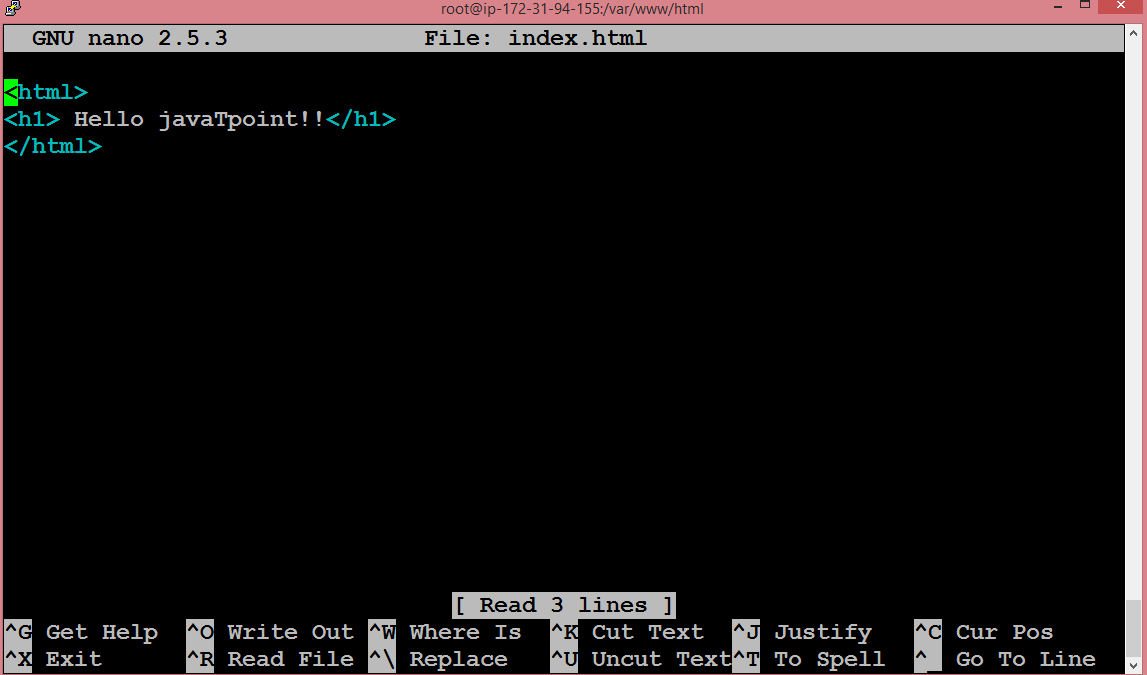 Creating Load Balancer