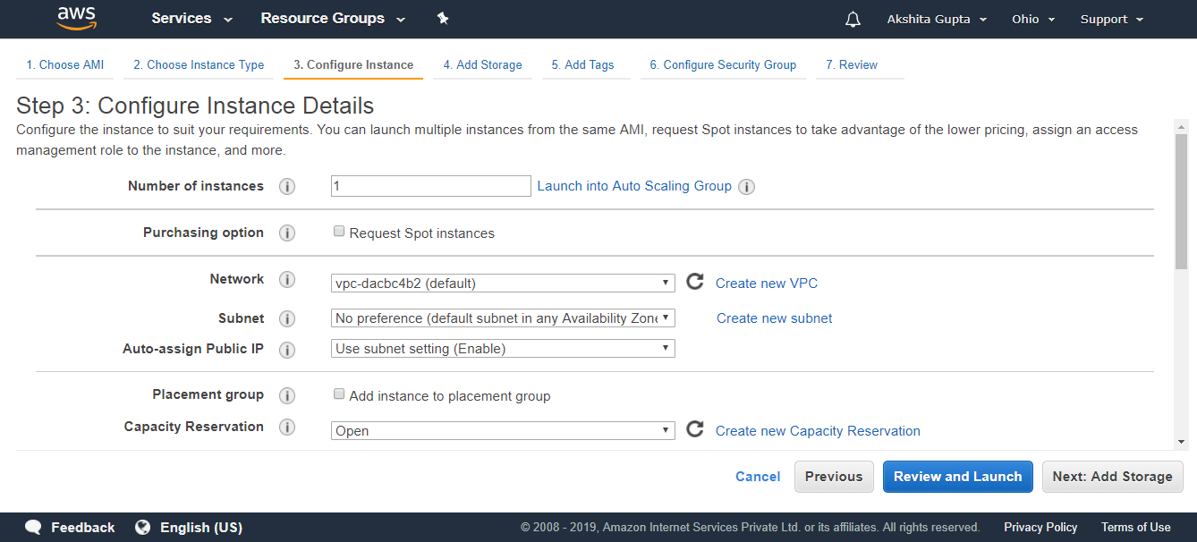 ebs aws pricing