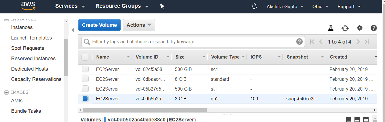 ephemeral volume aws