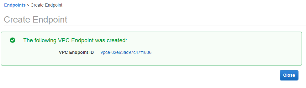 VPC Endpoint