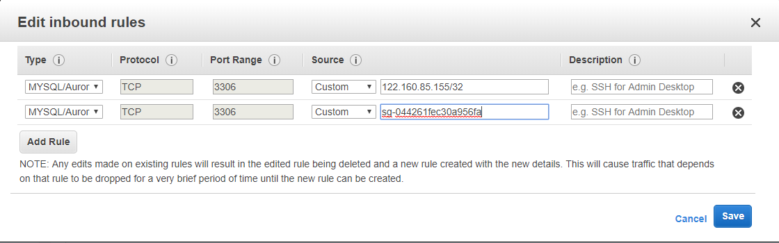 Creating an RDS Instance