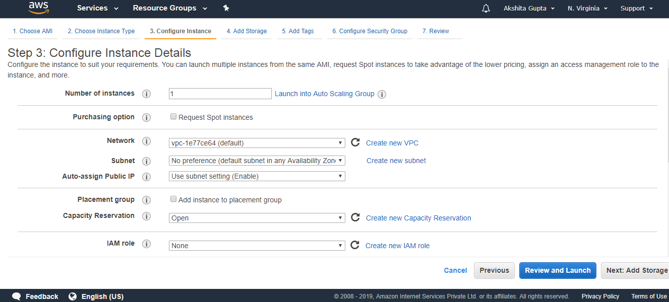 Creating an RDS Instance