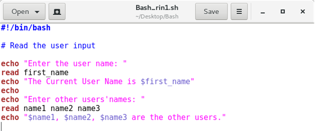 Bash Read User Input - Javatpoint