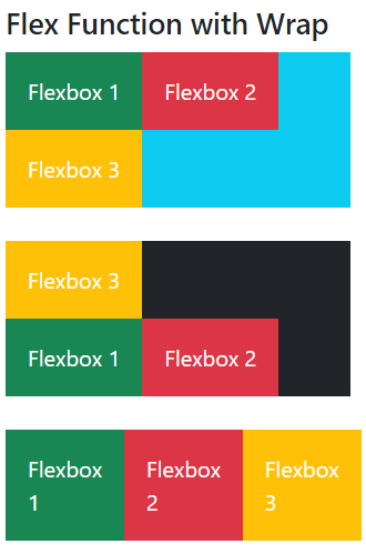 Bootstrap 5 Flex