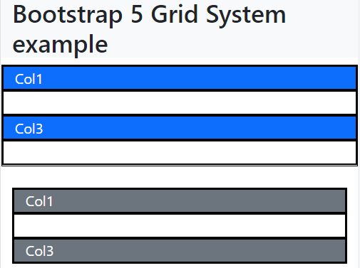 Bootstrap 5 Grid