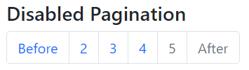 Bootstrap 5 Pagination