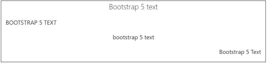 Bootstrap 5 Typography