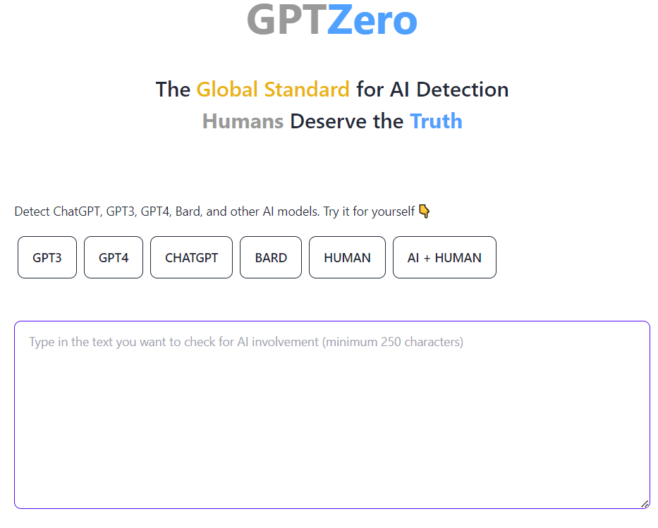 What is ChatGPT Detector: A List of ChatGPT Detectors