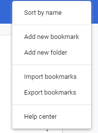 How to save bookmarks in Chrome