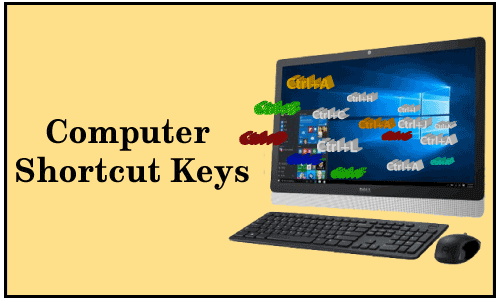 Computer Shortcut Keys