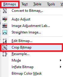 corel draw 11 trasparenza bitmap