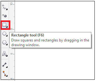 corel draw 5 make rectangles line upedge to edge