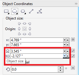 CorelDRAW Usage of Objects