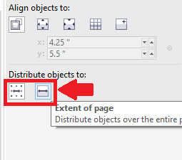 CorelDRAW Usage of Objects