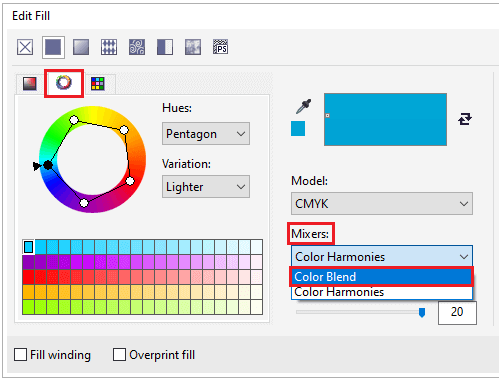 colours cdr file in coreldraw free download