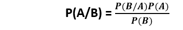 Bayes Formula for Conditional probability