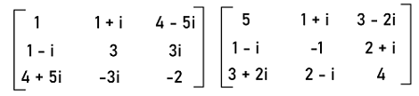 Hermitian matrix in Discrete mathematics