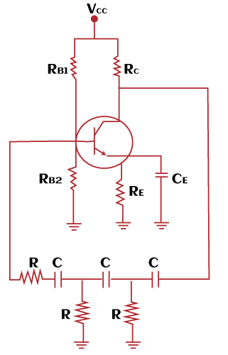 RC Phase shift oscillator