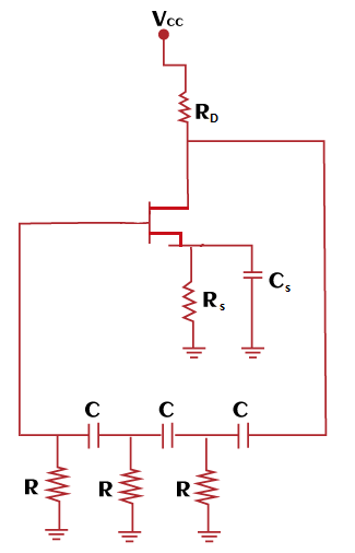 RC Phase shift oscillator
