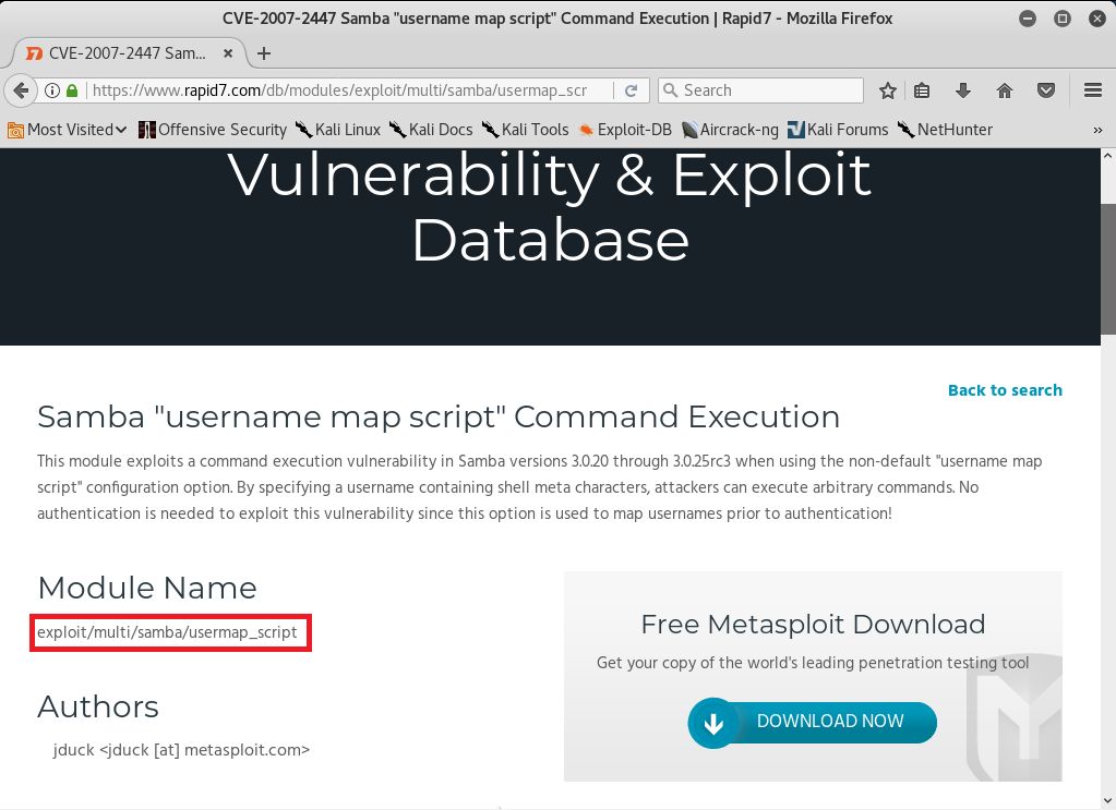 Exploiting a Code Execution Vulnerability