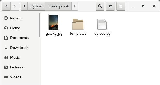 Flask File Uploading