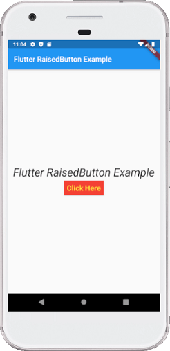 Flutter Buttons