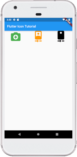 Flutter Icons