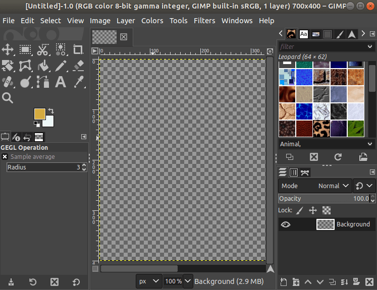 gimp replace color with transparent