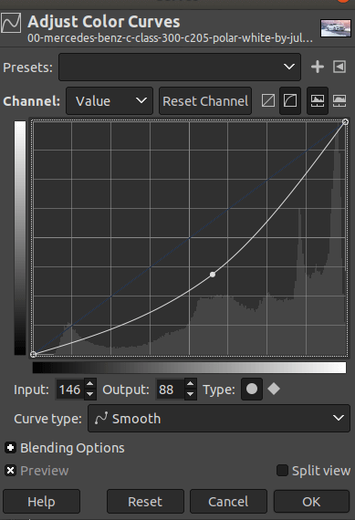 GIMP Change Colors