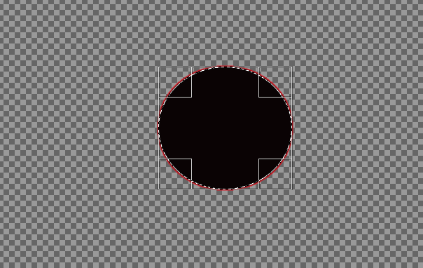 gimp draw circle tool