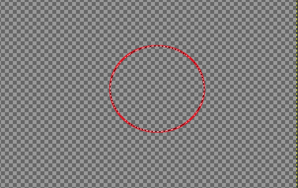 GIMP Draw Circle